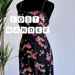 Lost + Wander open back summer dress - Medium